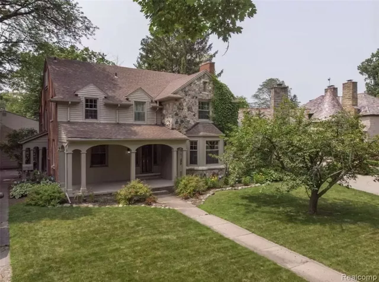 Image: This Palmer Woods home has a surprisingly huge garage