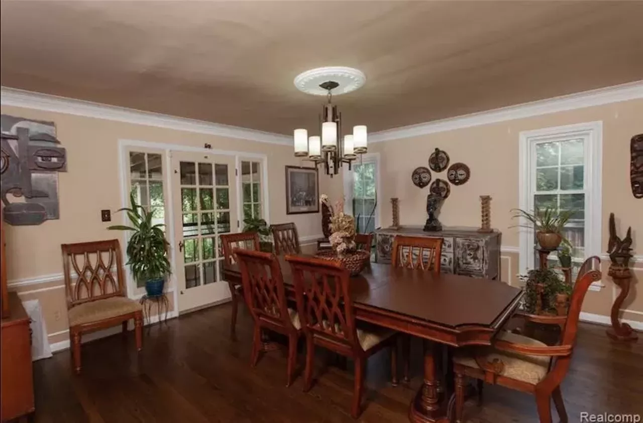 Image: This Palmer Woods home has a surprisingly huge garage