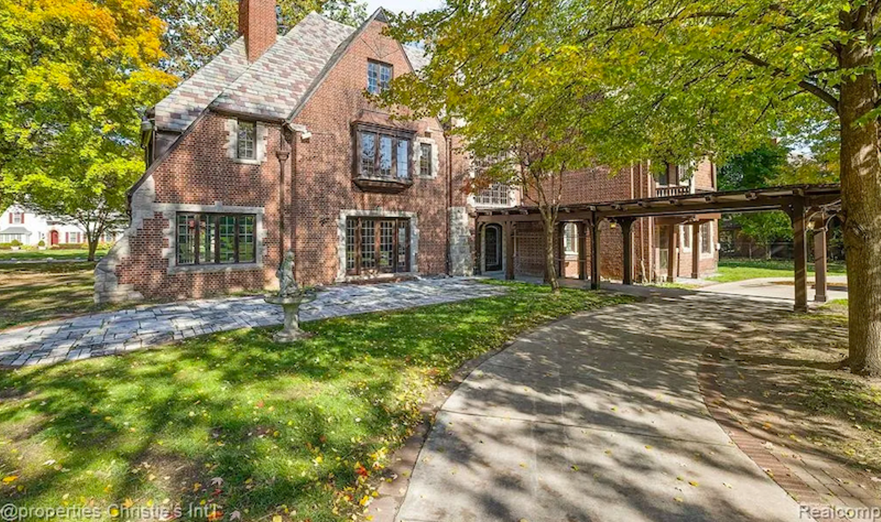 Image: This Palmer Woods home is up for sale and once belonged to a Detroit Tigers owner