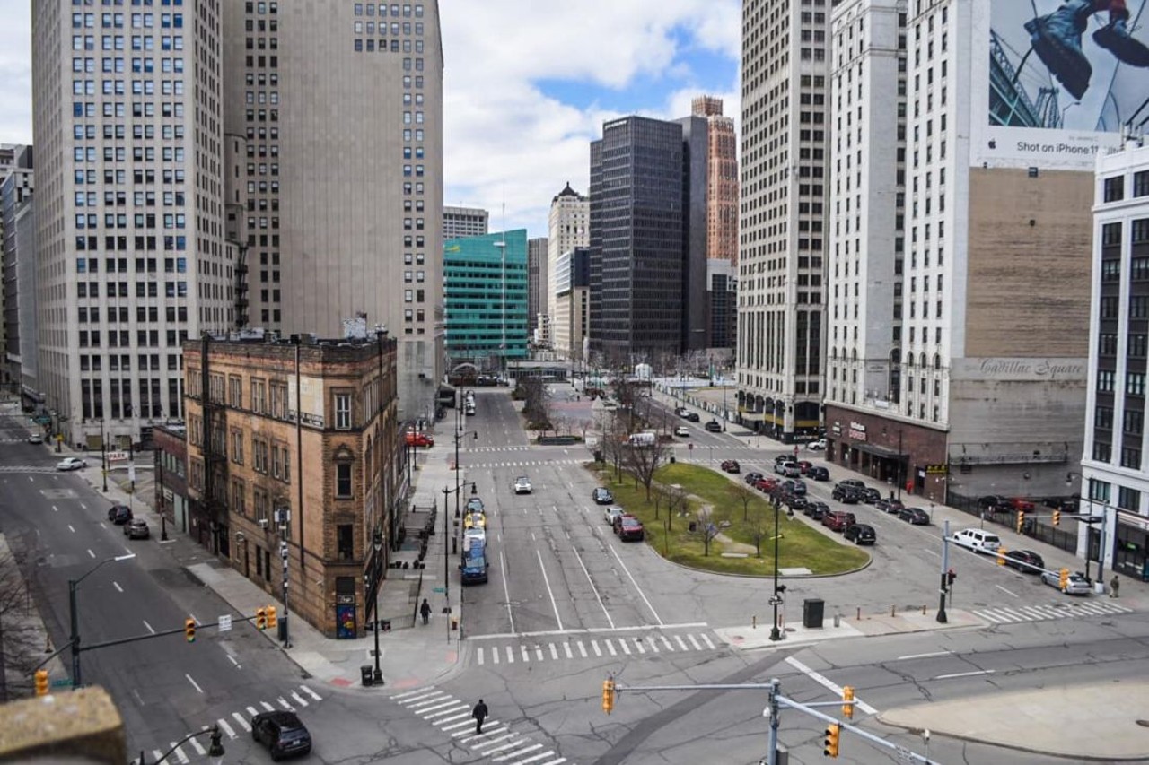 This photographer captured a deserted downtown Detroit due to the coronavirus &#151;&nbsp;let's take a look