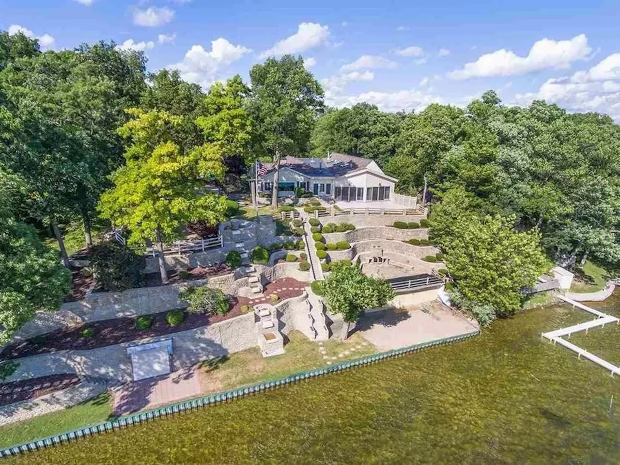 Image: This retro $2.59 million estate has a tunnel leading to Devils Lake