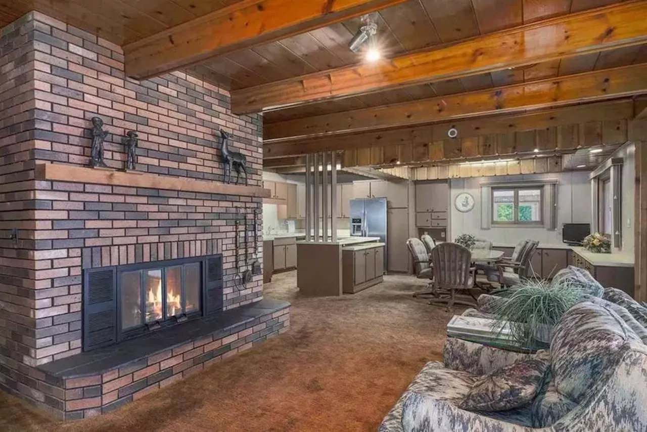 Image: This retro $2.59 million estate has a tunnel leading to Devils Lake