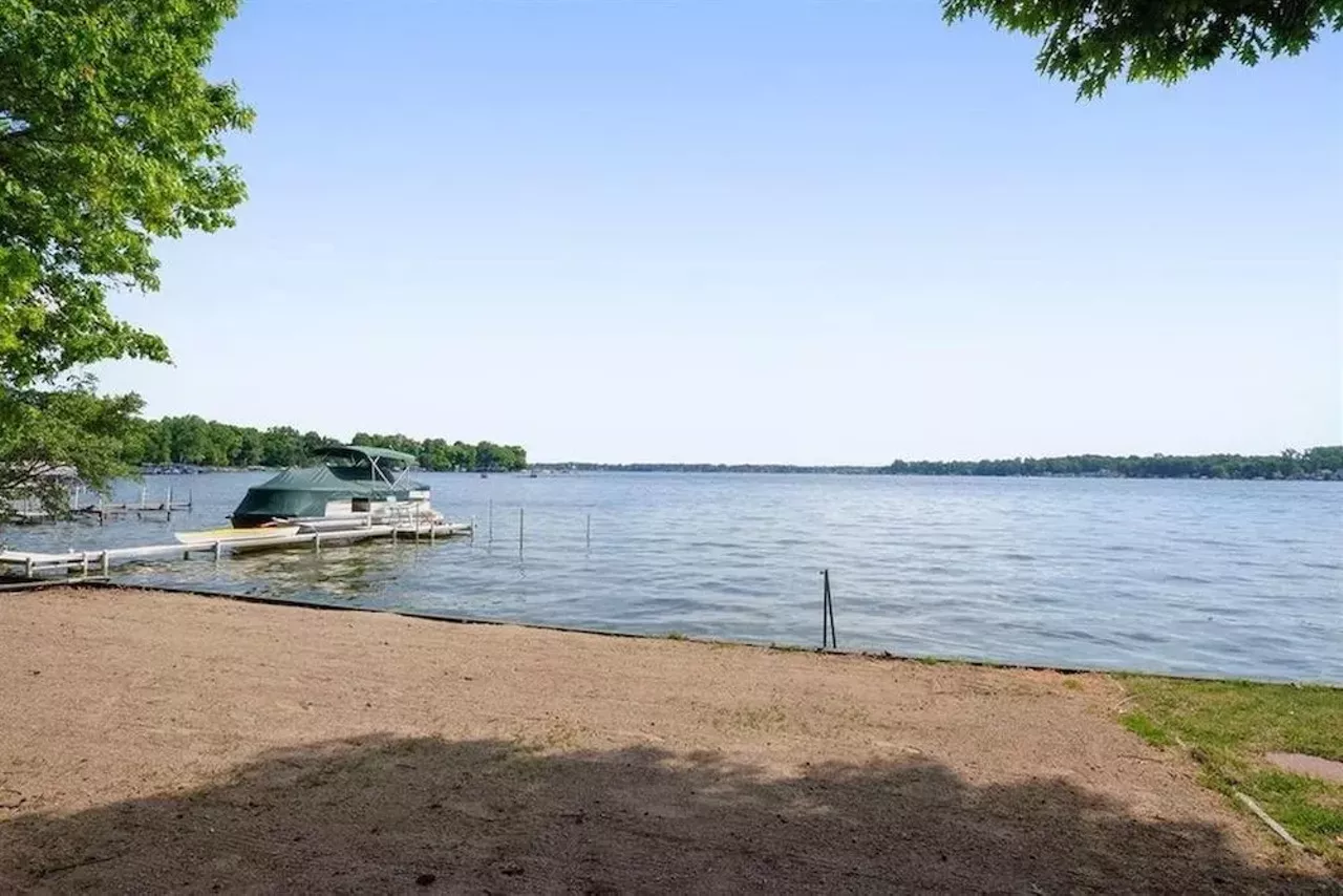 Image: This retro $2.59 million estate has a tunnel leading to Devils Lake