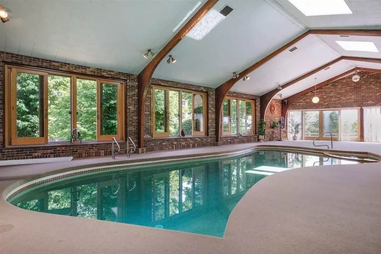 Image: This retro $2.59 million estate has a tunnel leading to Devils Lake