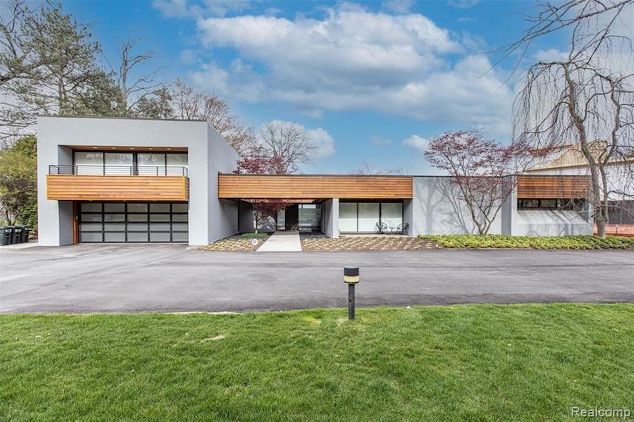 This stunning Irving Tobocman-designed masterpiece in West Bloomfield comes with everything inside