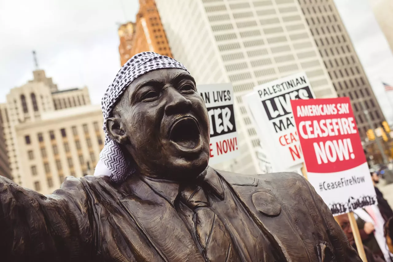 Image: Thousands march in Detroit demanding ceasefire in Gaza [PHOTOS]