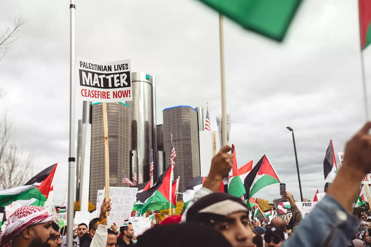 Image: Thousands march in Detroit demanding ceasefire in Gaza [PHOTOS]