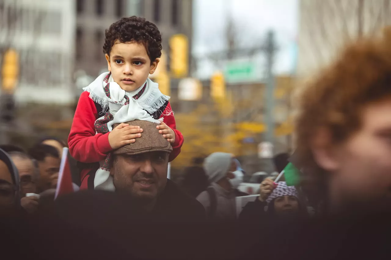 Image: Thousands march in Detroit demanding ceasefire in Gaza [PHOTOS]