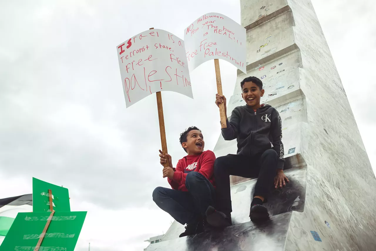 Image: Thousands march in Detroit demanding ceasefire in Gaza [PHOTOS]