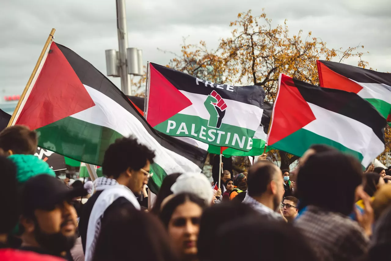 Image: Thousands march in Detroit demanding ceasefire in Gaza [PHOTOS]