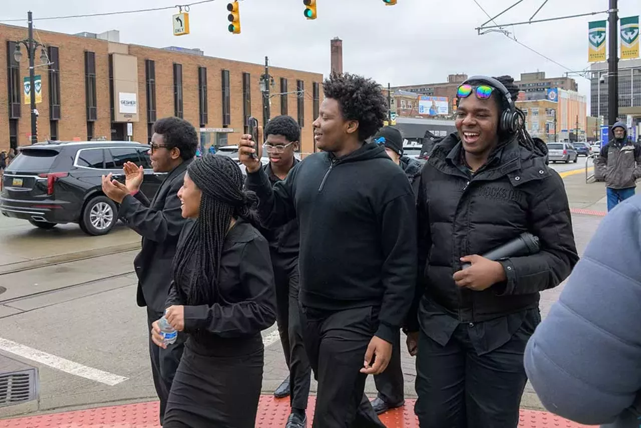 Image: Thousands protest Trump in Detroit as part of nationwide ‘Hands Off!’ rallies [PHOTOS]