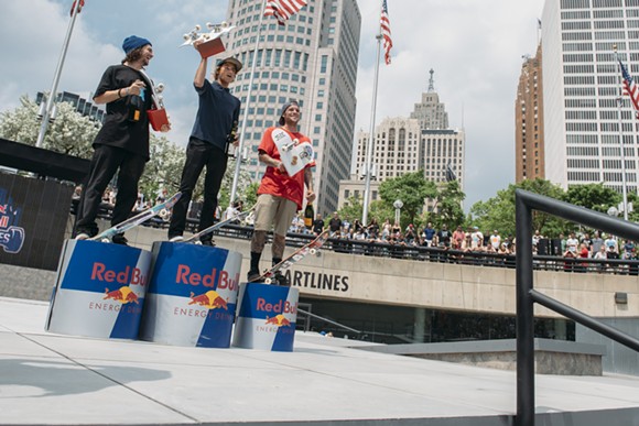 Thousands turn out for first ever Red Bull Hart Lines event in Detroit