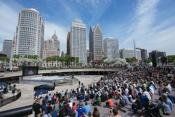 Thousands turn out for first ever Red Bull Hart Lines event in Detroit