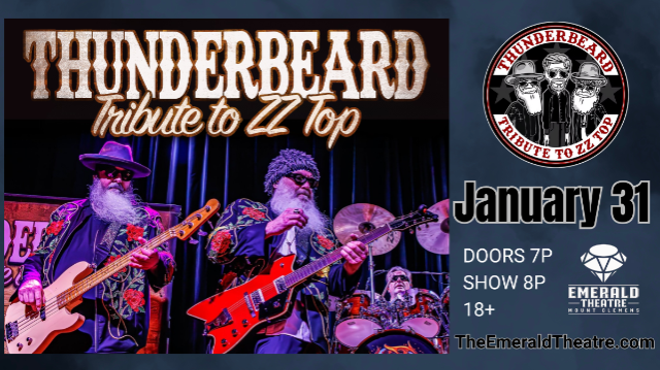 Image: Thunderbeard – Tribute to ZZ Top
