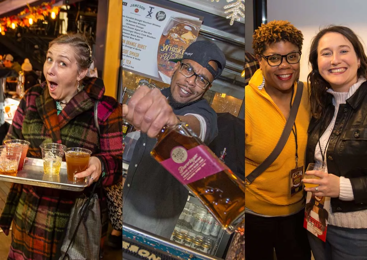 Image: Festive Scenes from Whiskey in the Winter.