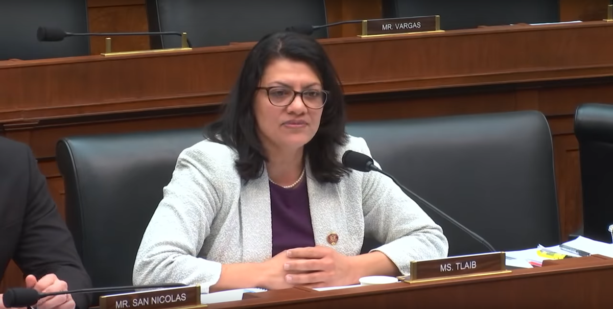 Image: U.S. Rep. Rashida Tlaib.