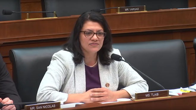 Image: Tlaib co-sponsors resolution to protect right to boycott Israel