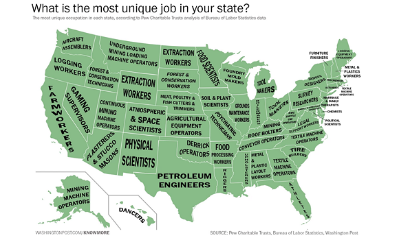 Tool maker is the most unique occupation in Michigan, according to the Washington Post