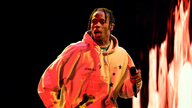 Travis Scott is known for his wild live shows.