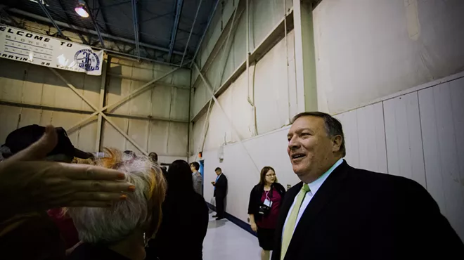 Image: Trump's Secretary of State Mike Pompeo is coming to Detroit
