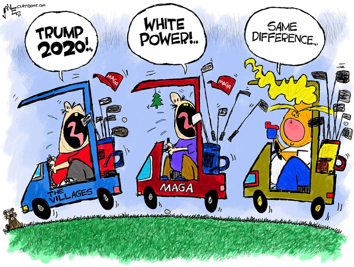 Trump's white power