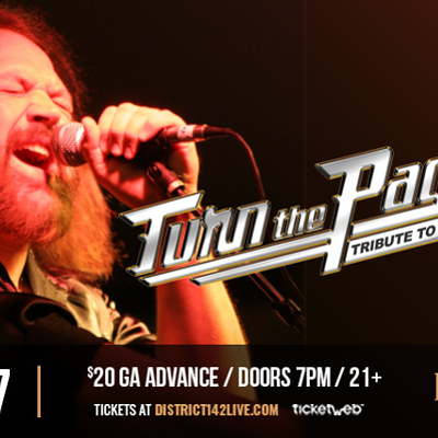Image: TURN THE PAGE - A Tribute to Bob Seger