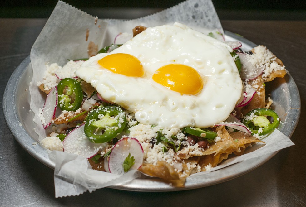 Chilaquiles from O.W.L. - Tom Perkins.