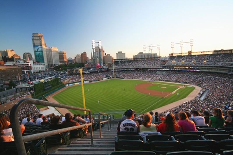 Comerica Park on a better day - SHUTTERSTOCK