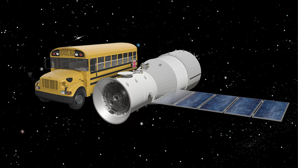 THIS FUCKING THING IS THE SIZE OF A SCHOOL BUS, CREDIT: THE AEROSPACE CORPORATION/CORDS