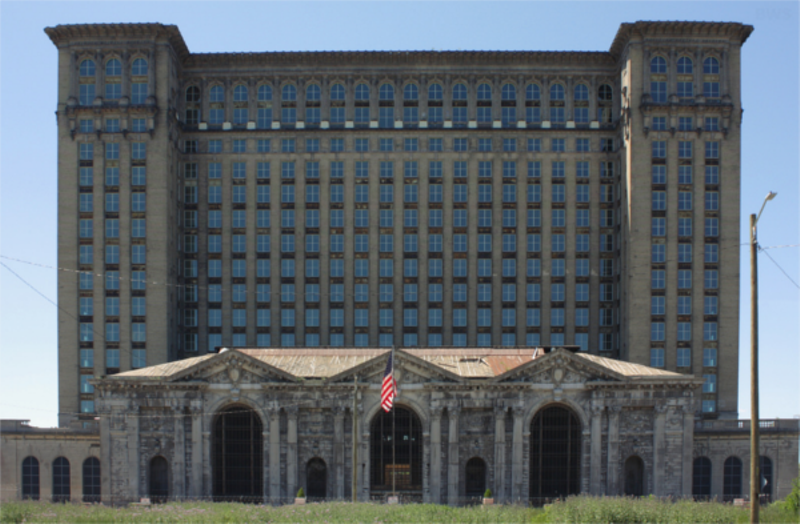 Nolan Finley really, really, really hates Michigan Central Station