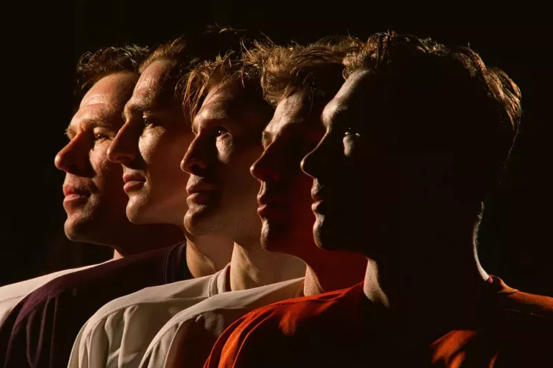 From left to right: Slava Fetisov, Sergei Fedorov, Vladimir Konstantinov, Igor Larionov and Slava Kozlov. - Courtesy photo