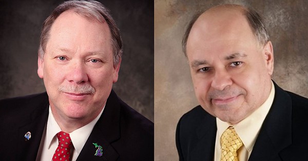 John Tatar, right, joins Bill Gelineau in the race for Michigan's first Libertarian gubernatorial primary. - Courtesy photos
