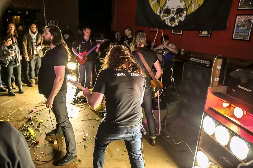 The Armed play Small's Bar in Hamtramck in 2016. - Chuck Marshal/LifeInMichigan.com