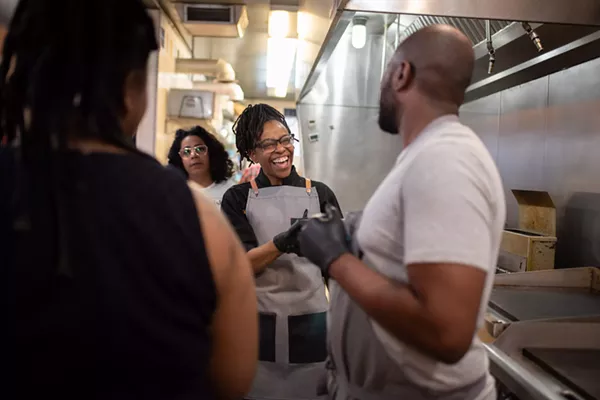 Relish Catering co-owner Le’Genevieve Squires. - Courtesy of V.W. Photography.