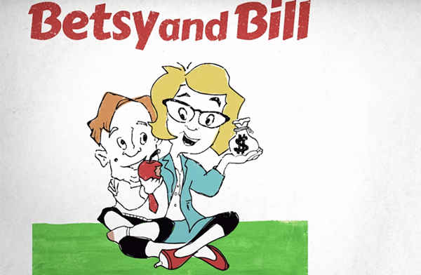 Betsy DeVos' orgs donate $122K to Bill Schuette, and there's a children's book about them