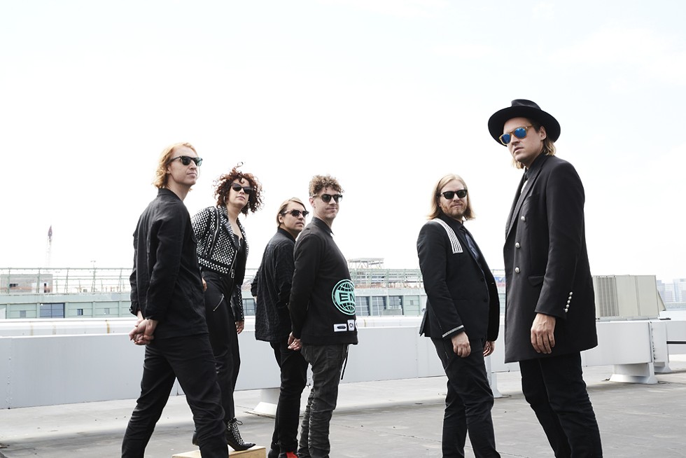 Arcade Fire, Saturday, July 7, DTE Energy Music Theatre. - COURTESY PHOTO