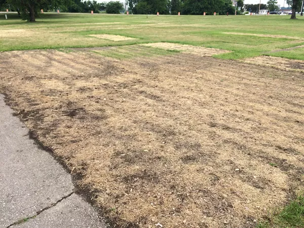 Once again, the Grand Prix tore up Belle Isle, and it's a muddy mess (4)