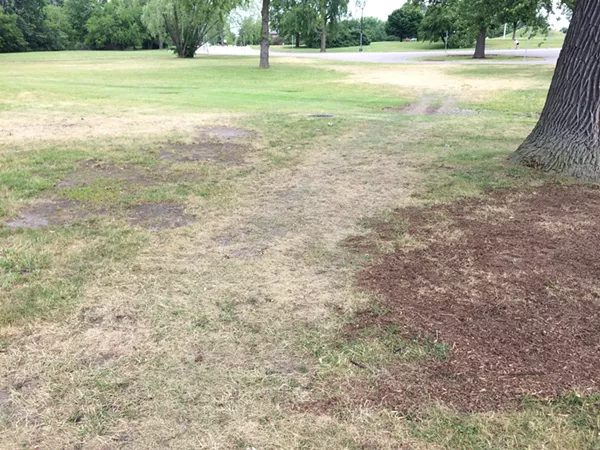 Once again, the Grand Prix tore up Belle Isle, and it's a muddy mess (5)