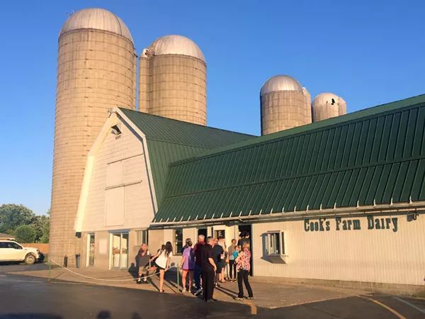 Cook's Farm Dairy. - Tom Perkins