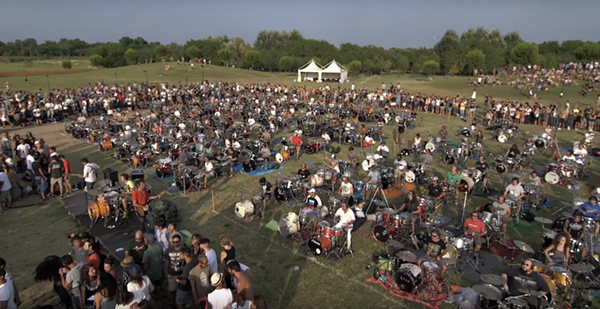 Hundreds of musicians invited to perform the White Stripes' 'Seven Nation Army' simultaneously on Belle Isle