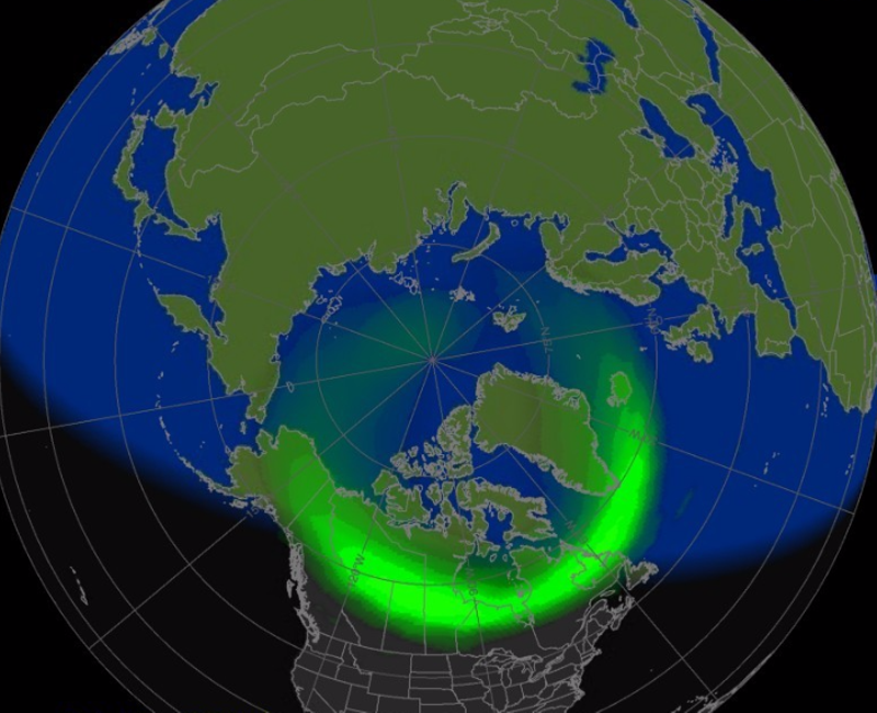 Aurora Borealis could be visible in Michigan tonight, if not for that pesky rain