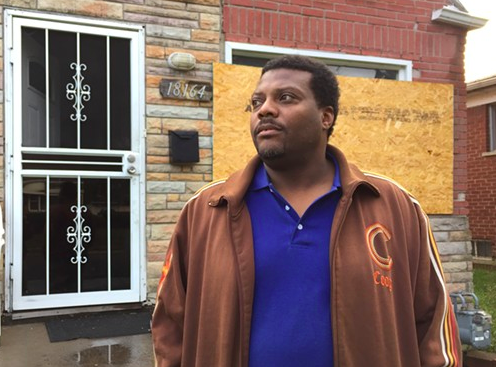 Kevin Dickerson's Detroit home was tax-foreclosed and sold in the Wayne County auction last year. The home had been built at his grandmother's behest in 1950, at a time when black home ownership was extremely rare. - VIOLET IKONOMOVA