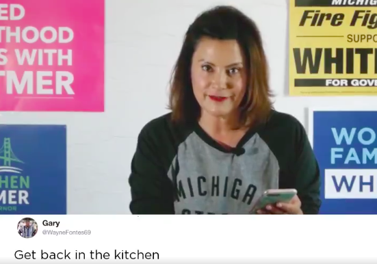 Gretchen Whitmer reads mean tweets