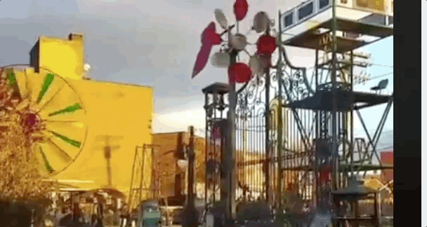 Soon you'll be able to charge your phone using an upcycled windmill at Eastern Market