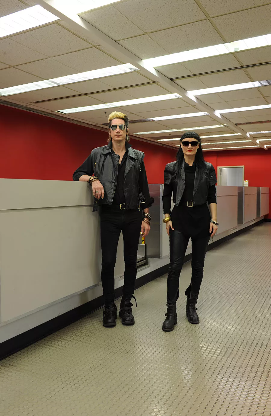 Husband-and-wife duo Adult. celebrate two decades of musical mischief at city airport fest (2)