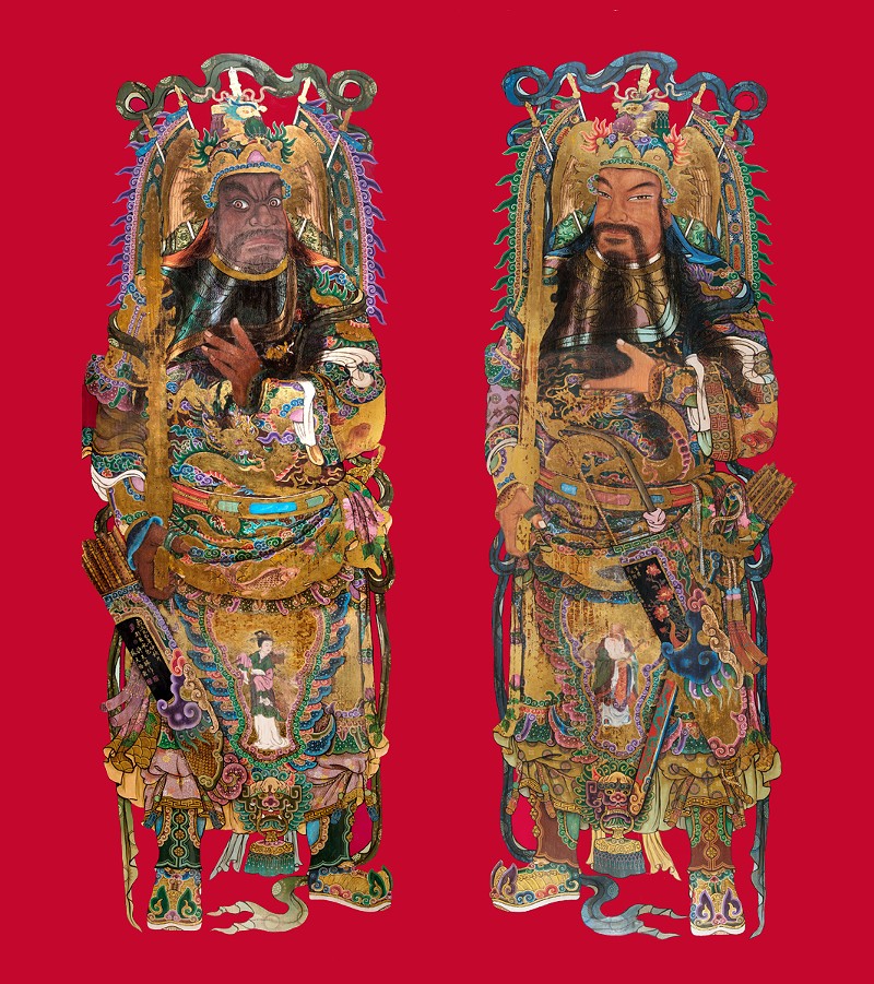 “Door Gods” © Kaohsiung Museum of History. Photo credit: Ming Bang Yen and Tsung Che Chen - Image provided by DIA