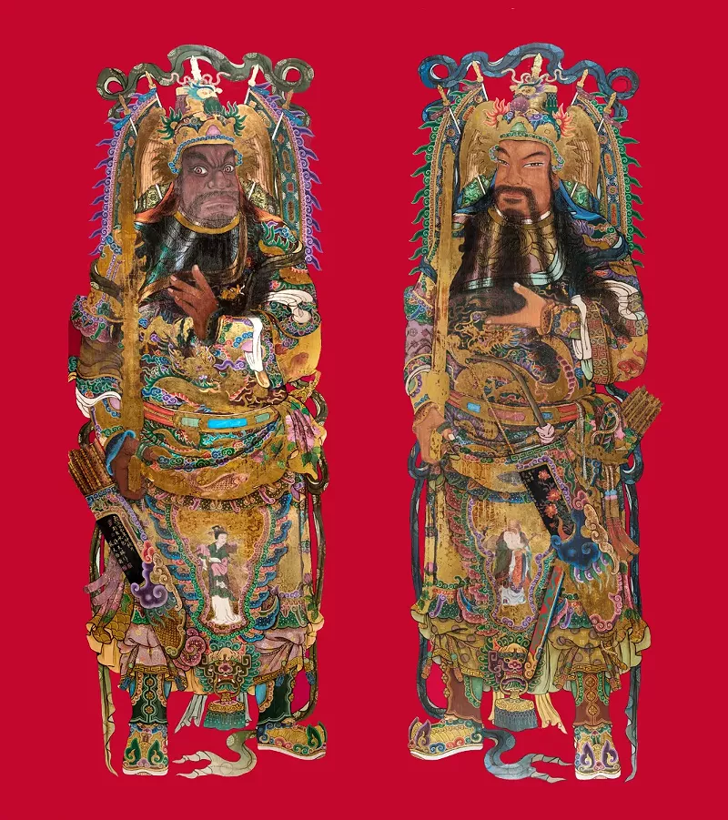 “Door Gods” © Kaohsiung Museum of History. Photo credit: Ming Bang Yen and Tsung Che Chen - Image provided by DIA