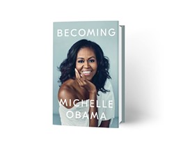 Becoming by Michelle Obama, Nov. 13. - Photo via Michelle Obama's official Facebook
