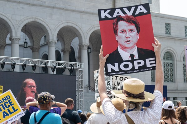 Protesters gather in LA following Donald Trump’s nomination of Brett Kavanaugh to the Supreme Court,. - Shutterstock