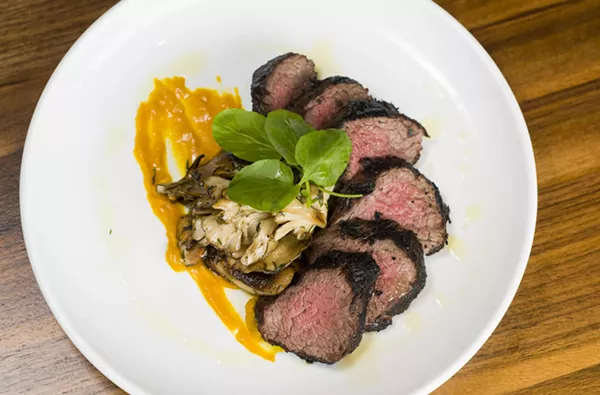 Bistecca ai funghi. - Tom Perkins